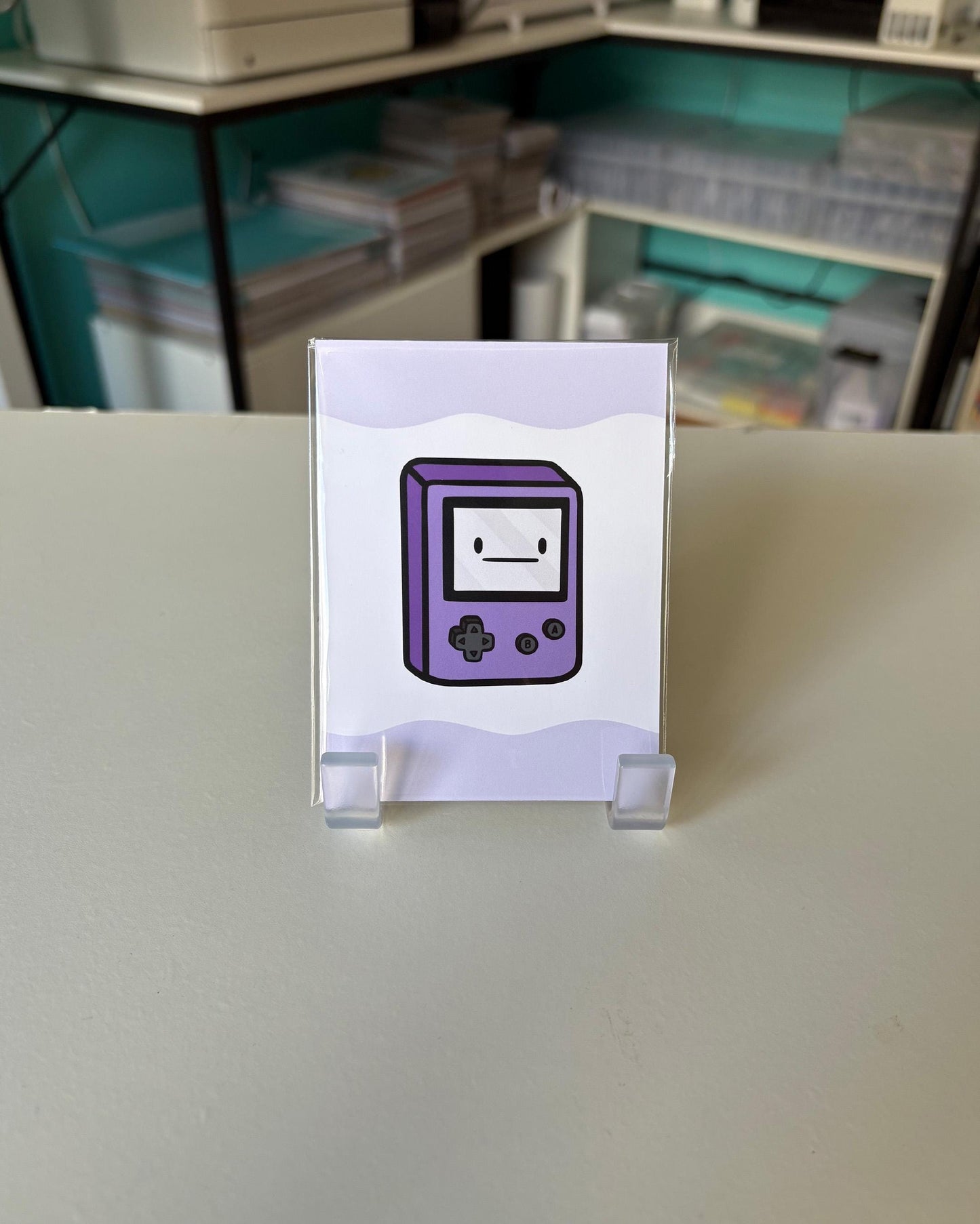 Handheld Game Console Color 3x4 Print