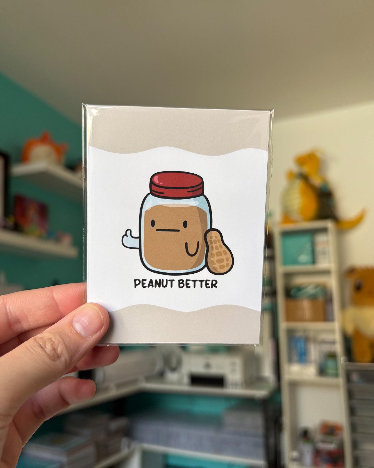 Peanut Better 3x4 Print