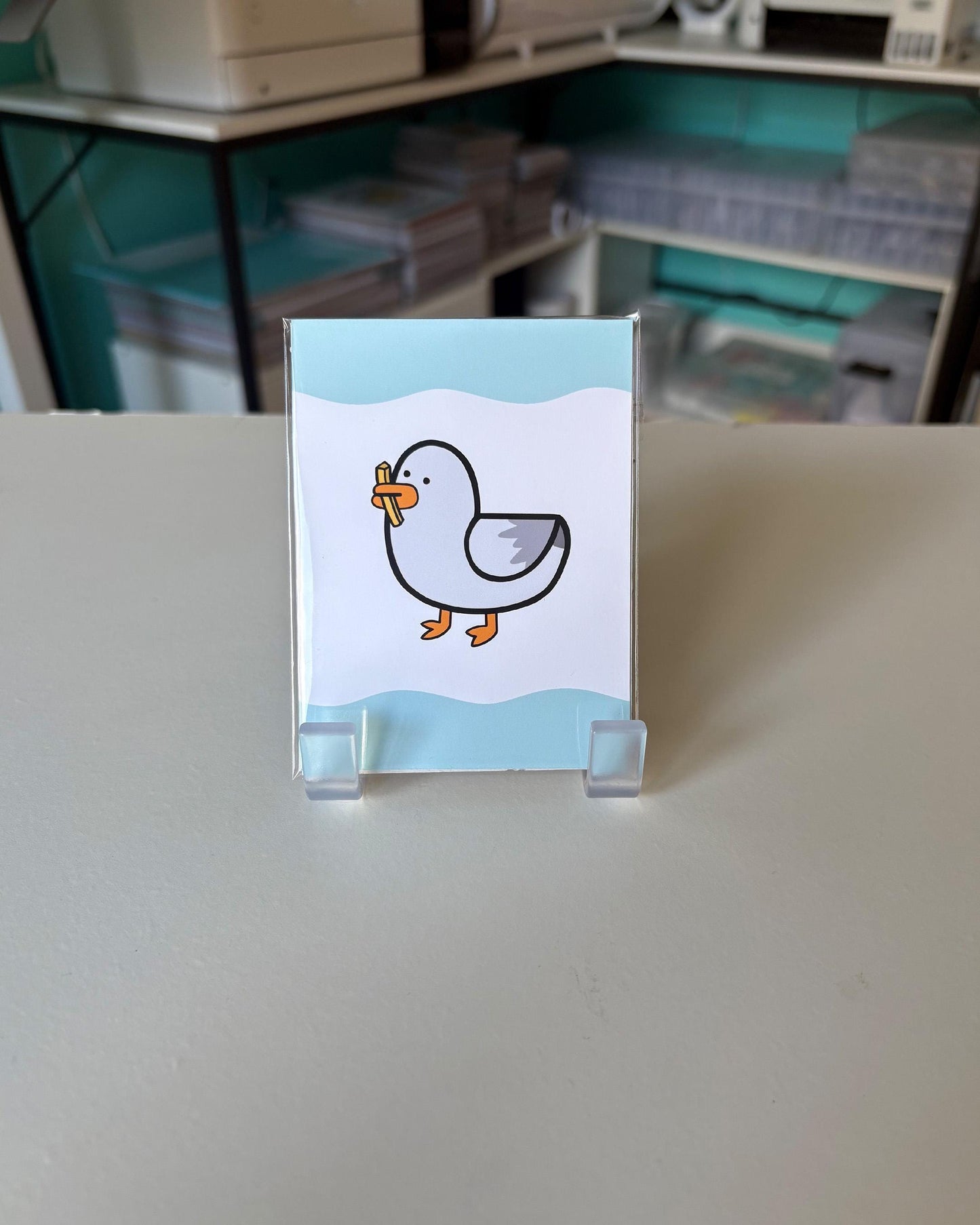 Seagull Fry to Go 3x4 Print