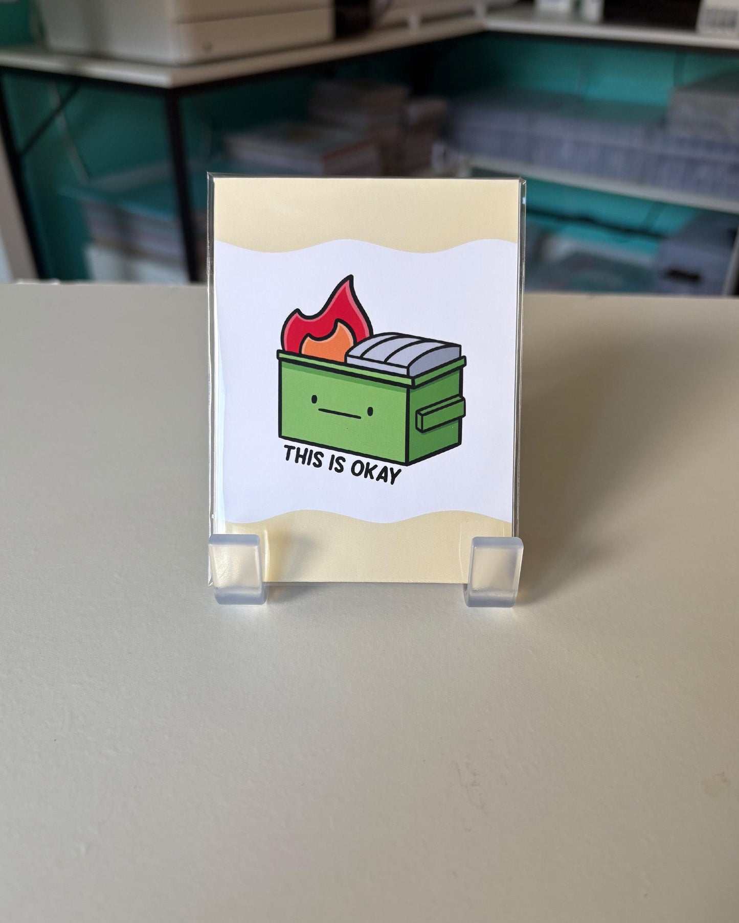 This Is Okay 3x4 Print
