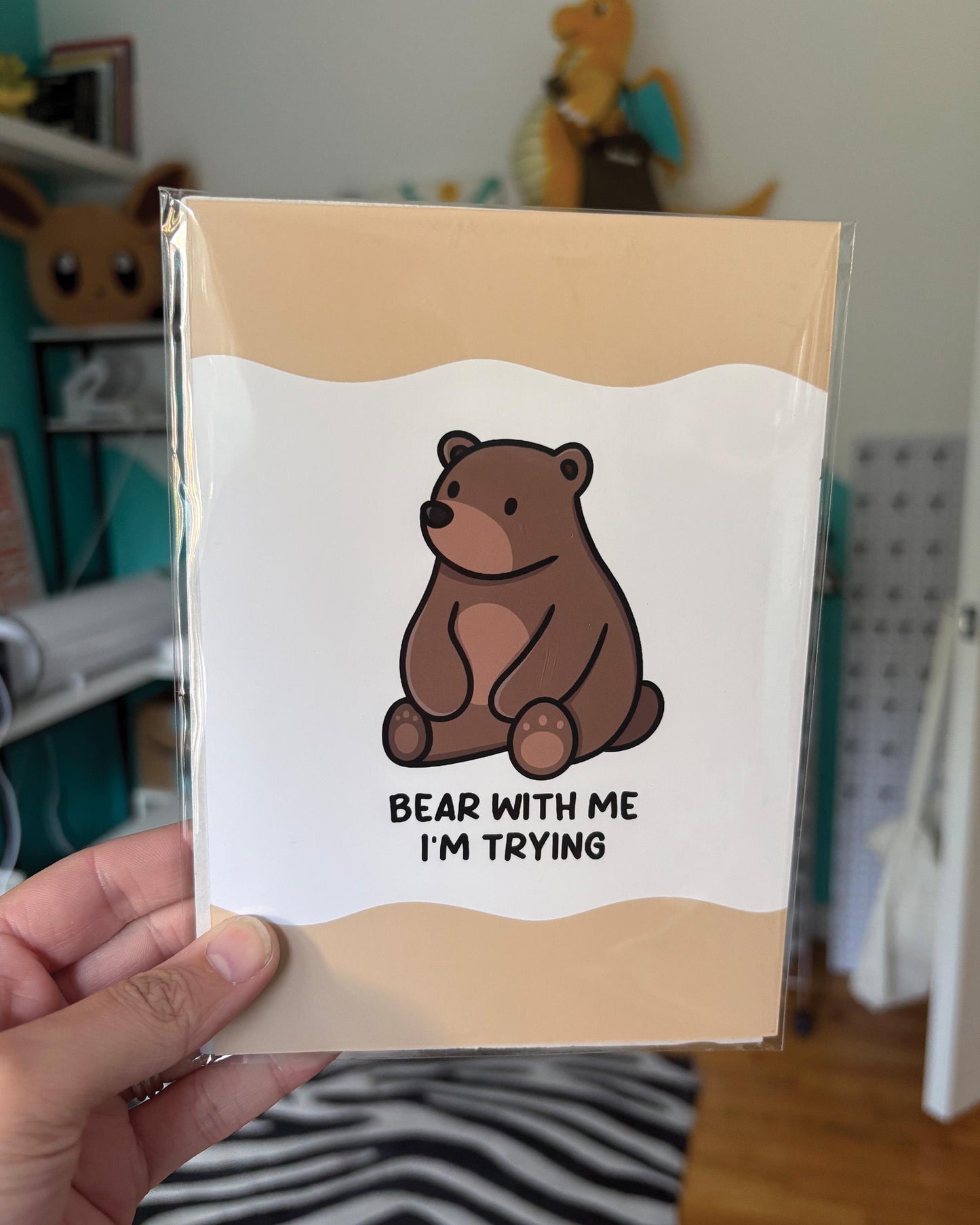 Bear With Me 5x7 Print