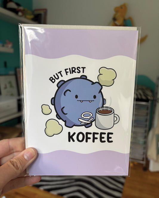 But First Koffee 5x7 Print