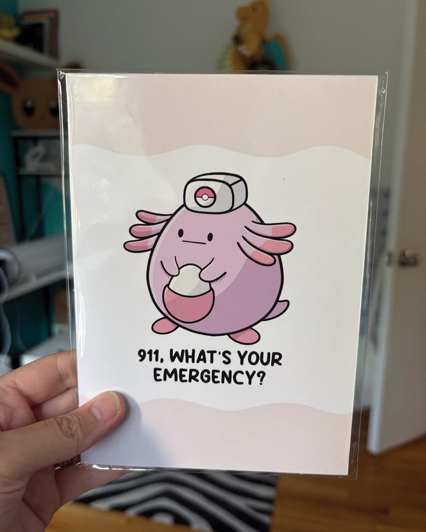 Chansey 911 Nurse 5x7 Print