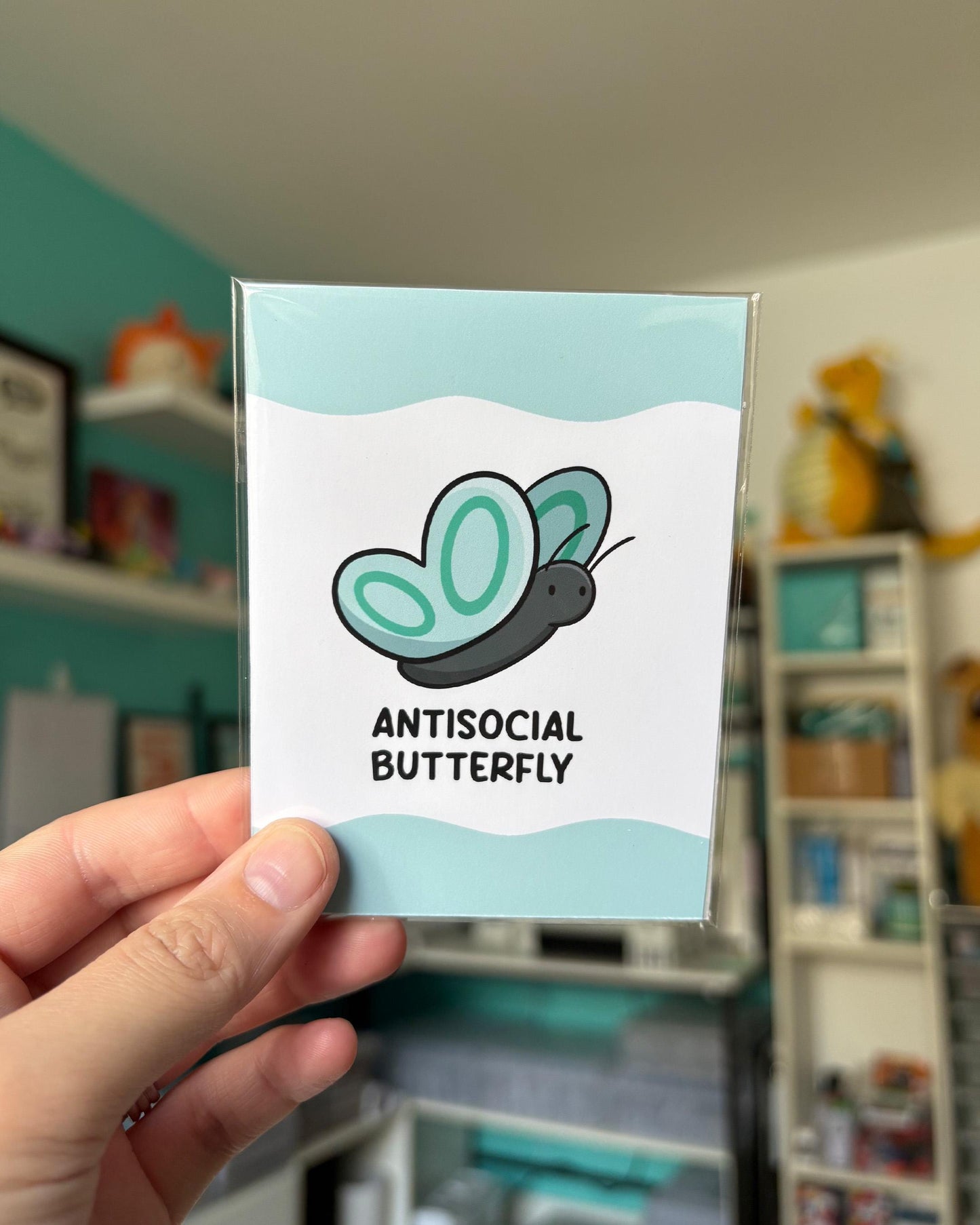 Antisocial Butterfly 3x4 Print