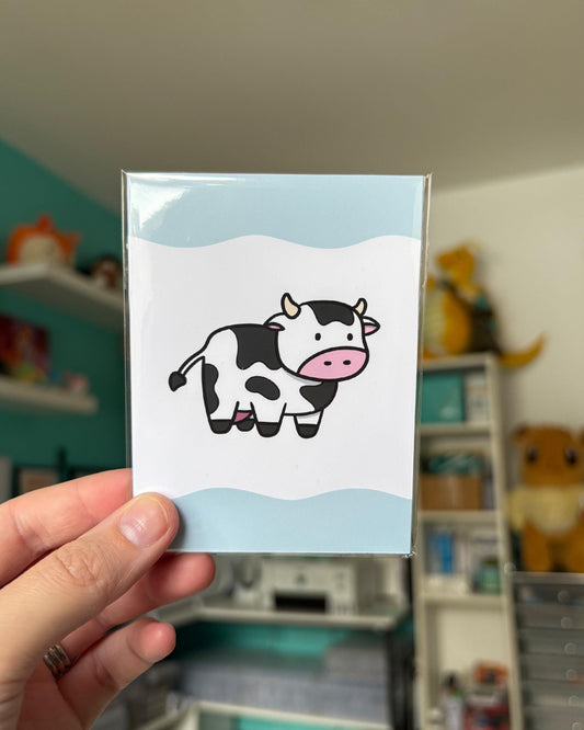 Cow 3x4 Print