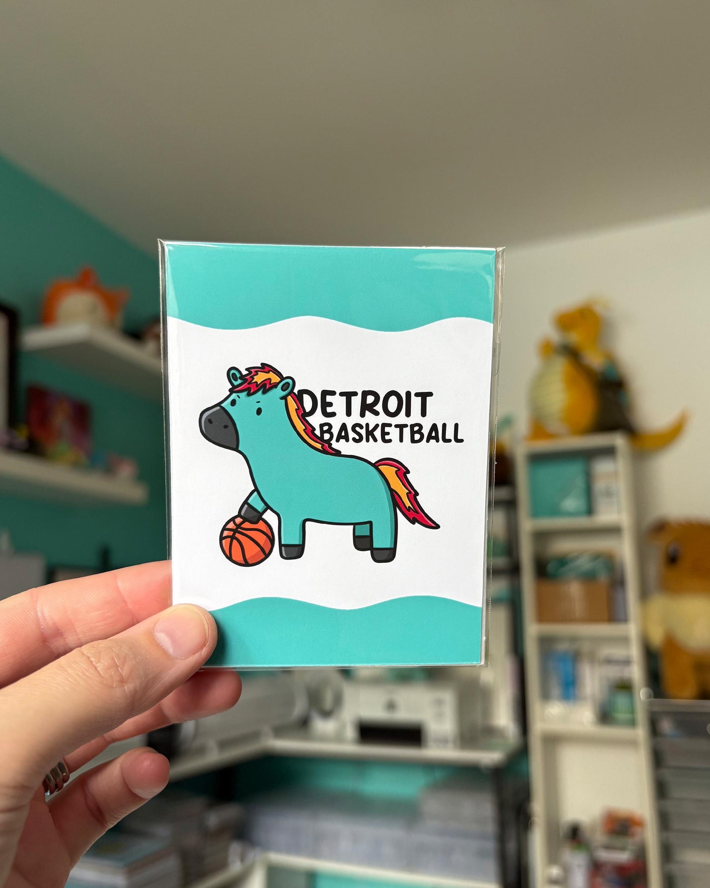 Michigan Basketball 3x4 Print