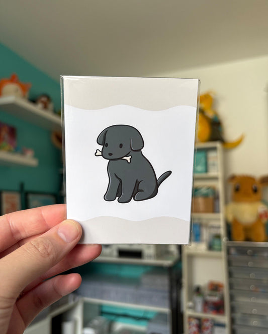 Dog 3x4 Print