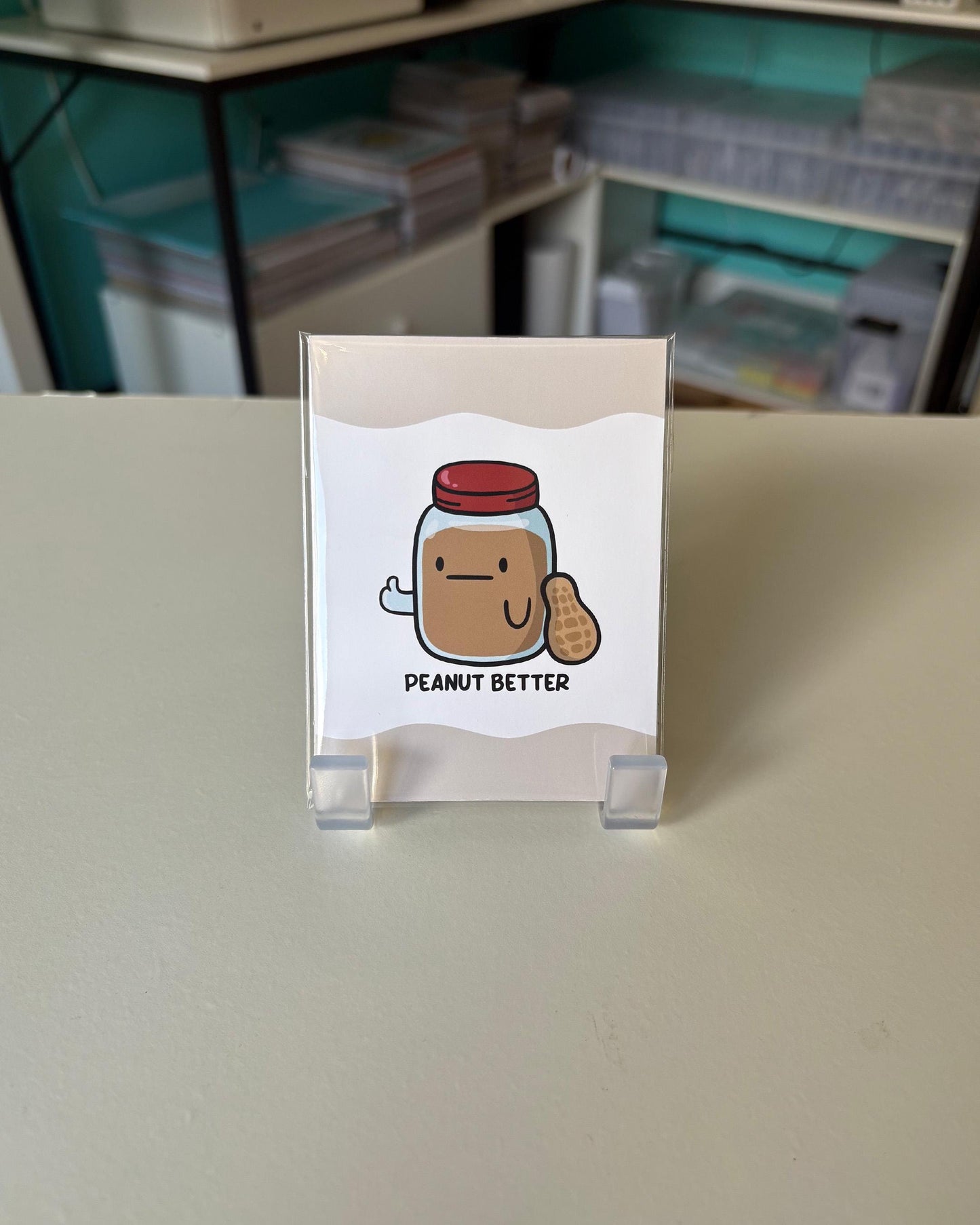 Peanut Better 3x4 Print
