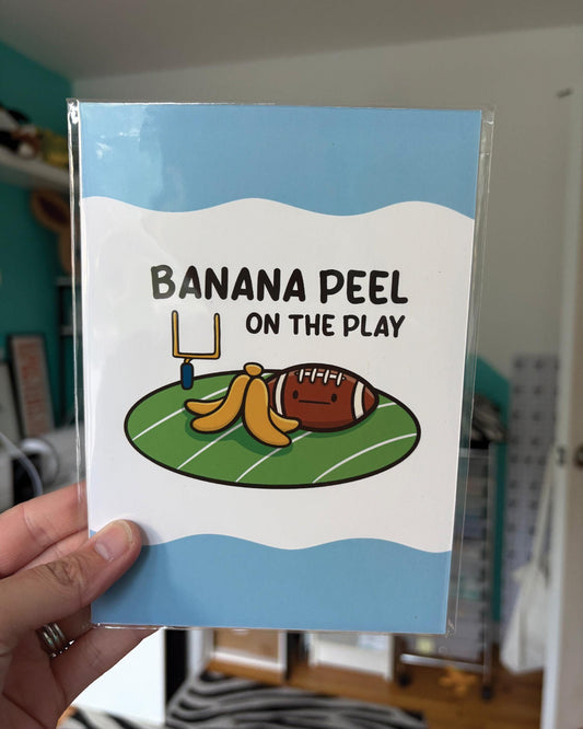 Banana Peel On the Play 5x7 Print