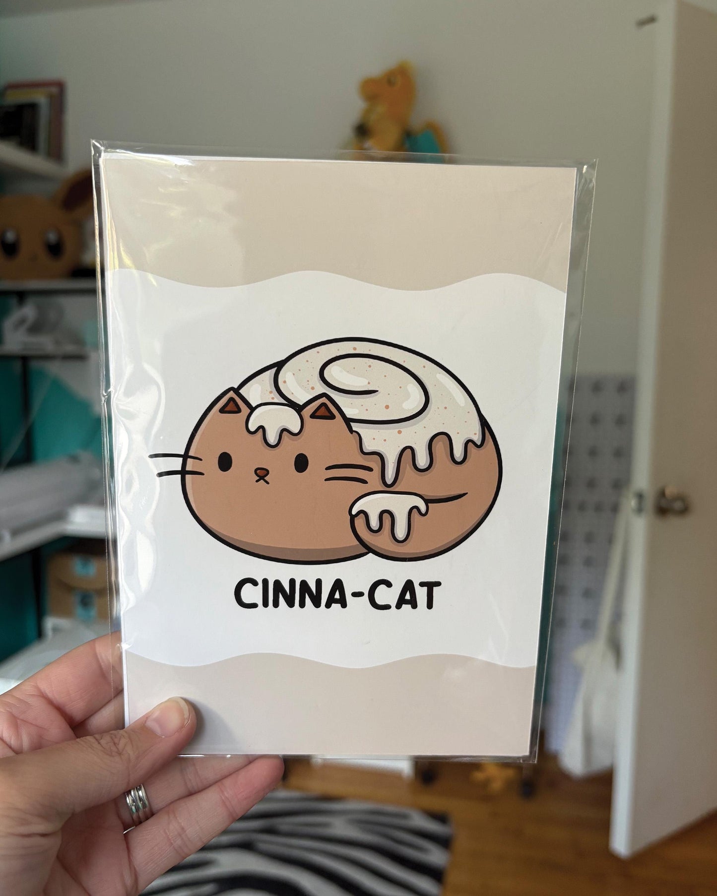 Cinna-cat 5x7 Print