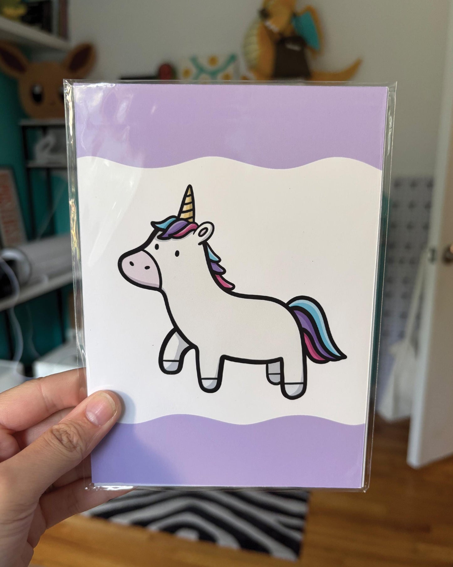 Unicorn 5x7 Print